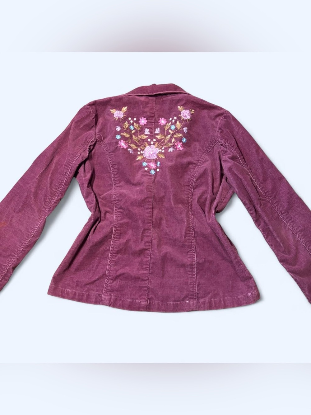 Y2K Grunge Purple Floral Blazer by DCC!